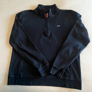 Vineyard Vines Womens 1/4 Zip Navy